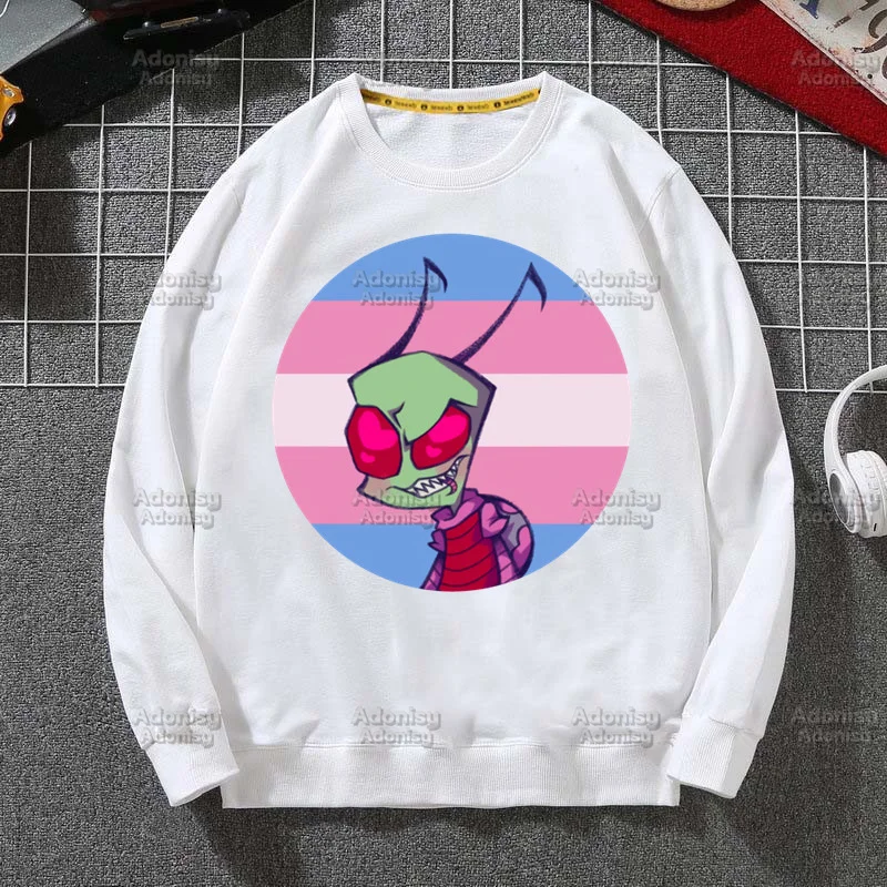 Invader Zim Zim Image Cartoon Men‘s/Women’s Fashion White Color Autumn Winter Hip Hop Hoodie Sweatshirts Male Casual Tops
Invader Zim Zim Image Cartoon Men‘s/Women’s Fashion White Color Autumn Winter Hip Hop Hoodie Sweatshirts Male Casual Tops