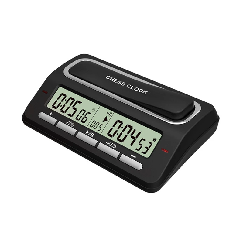 Professional Digital Chess Clock Battery Powered Multifunctional Lightweight Black For Training Teaching
Professional Digital Chess Clock Battery Powered Multifunctional Lightweight Black For Training Teaching