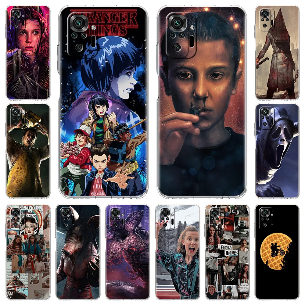 Stranger Things TV Millie Bobby Brown Luxury Phone Case For Xiaomi Redmi Note 11 10 9S 9 8 Pro 7 8T 9C 9A 8A K40 Silicone Cover
Stranger Things TV Millie Bobby Brown Luxury Phone Case For Xiaomi Redmi Note 11 10 9S 9 8 Pro 7 8T 9C 9A 8A K40 Silicone Cover