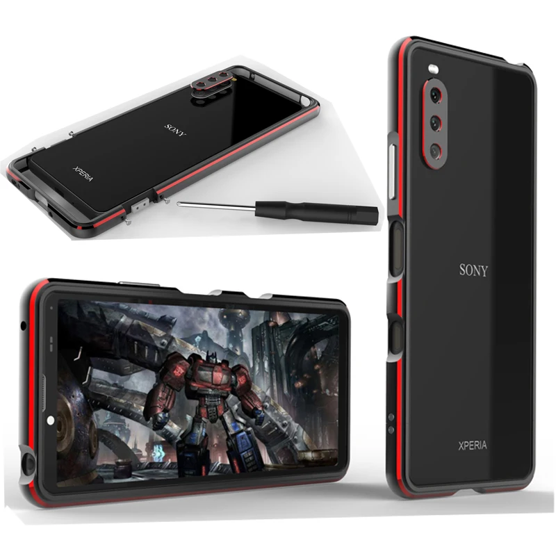 Hot Dual Color Aluminum Metal Bumper Case For Sony Xperia 10 III 10iii Slim Cover CASE Lens Carmera+Frame Protector
Hot Dual Color Aluminum Metal Bumper Case For Sony Xperia 10 III 10iii Slim Cover CASE Lens Carmera+Frame Protector