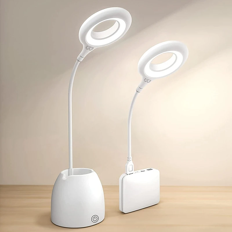 Hot LED Desk Lamp, Study Lamp For Kids, Rechargeable Eye-Caring Table Lamps With Pen Holder, Adjustable Reading Light
Hot LED Desk Lamp, Study Lamp For Kids, Rechargeable Eye-Caring Table Lamps With Pen Holder, Adjustable Reading Light