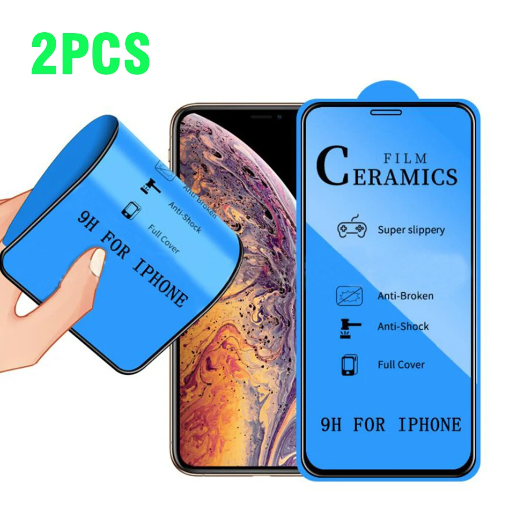 1-2PCS Soft Glass Ceramic Film for IPhone 13 Pro Max 7 8 6 9D Tempered Glass Film for IPhone 11 12 14 X XS XR Screen Protector
1-2PCS Soft Glass Ceramic Film for IPhone 13 Pro Max 7 8 6 9D Tempered Glass Film for IPhone 11 12 14 X XS XR Screen Protector