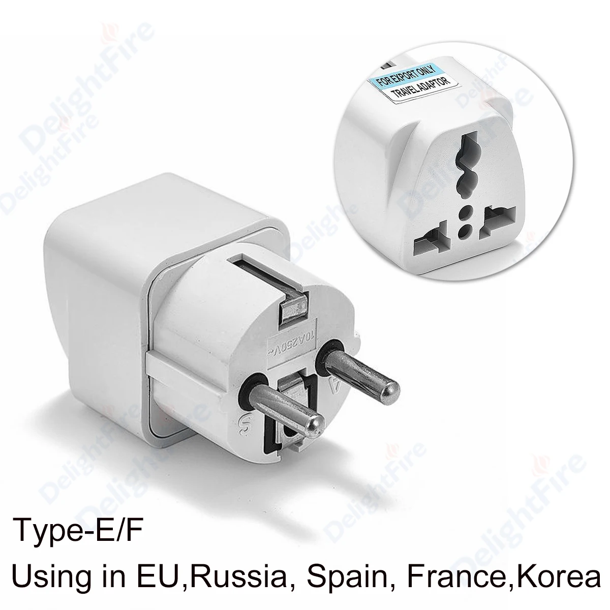 US UK AU To EU Travel Adapter KR EU Plug Adapter AU UK Universal Adapter Converter Power Socket Electrical Plug
US UK AU To EU Travel Adapter KR EU Plug Adapter AU UK Universal Adapter Converter Power Socket Electrical Plug