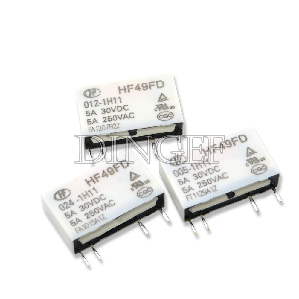 HF49FD HF49FD-005-1H11 HF49FD-012-1H11 HF49FD-024-1H11 Реле HF49FD-005 012 024 1H11 4Pin 5A Реле постоянного тока 5 В 12 В 24 В
HF49FD HF49FD-005-1H11 HF49FD-012-1H11 HF49FD-024-1H11 Реле HF49FD-005 012 024 1H11 4Pin 5A Реле постоянного тока 5 В 12 В 24 В
