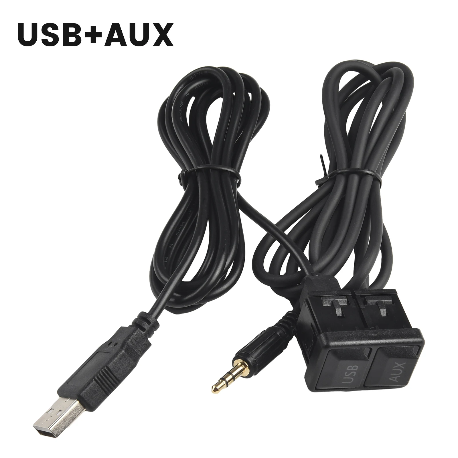 AUX Cable Car USB AUX Adapter Car Accessories 3.4*2.3CM Black Dash Flush Mount Plastic USB Universal With Dust Cover
AUX Cable Car USB AUX Adapter Car Accessories 3.4*2.3CM Black Dash Flush Mount Plastic USB Universal With Dust Cover
