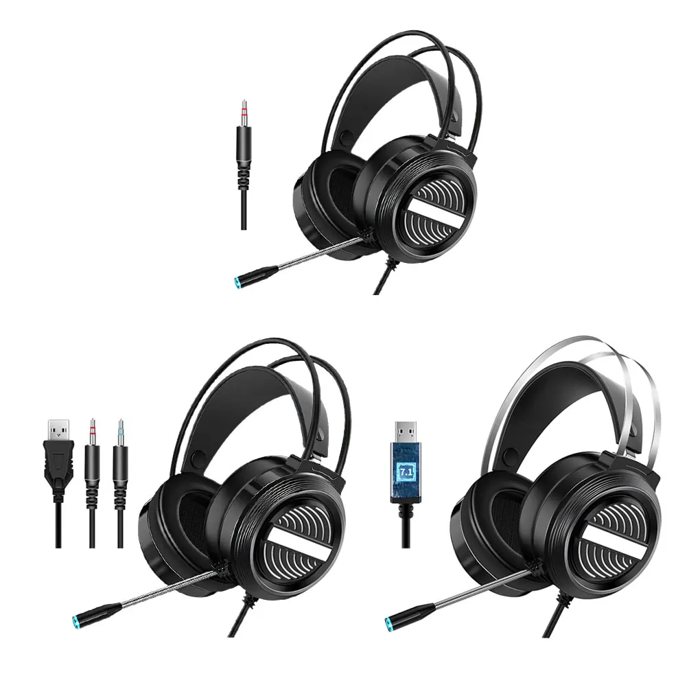 Игровые наушники проводные 3,5 мм, наушники с шумоподавлением, USB портативная гарнитура с микрофоном для компьютера, с одним/двумя разъемами
Игровые наушники проводные 3,5 мм, наушники с шумоподавлением, USB портативная гарнитура с микрофоном для компьютера, с одним/двумя разъемами