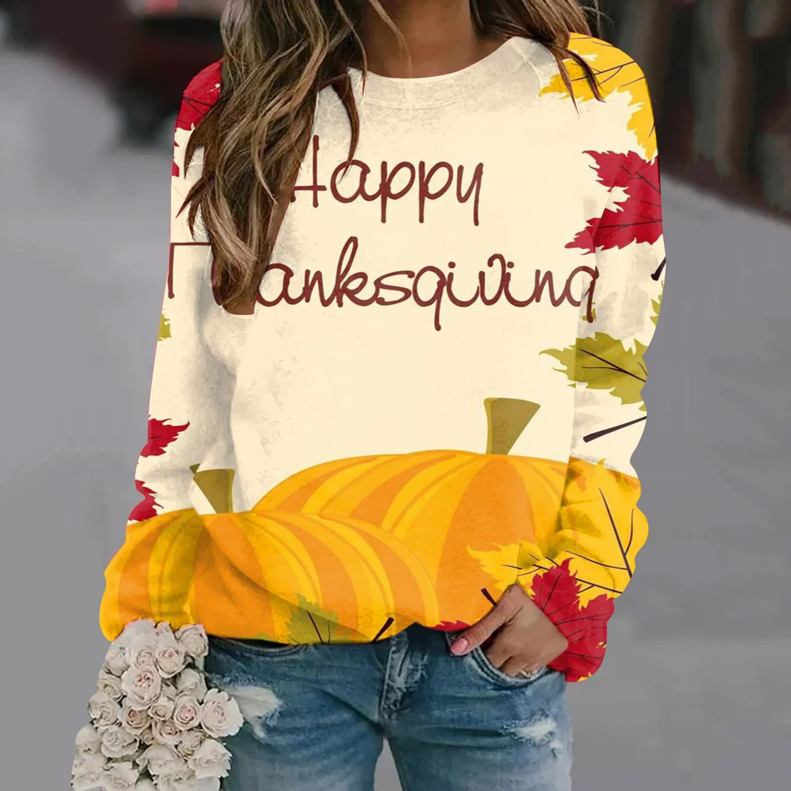 Светильник женские свитшоты для женщин, женские повседневные свитшоты с круглым вырезом на День Благодарения, туника, худи на молнии для женщин
Светильник женские свитшоты для женщин, женские повседневные свитшоты с круглым вырезом на День Благодарения, туника, худи на молнии для женщин