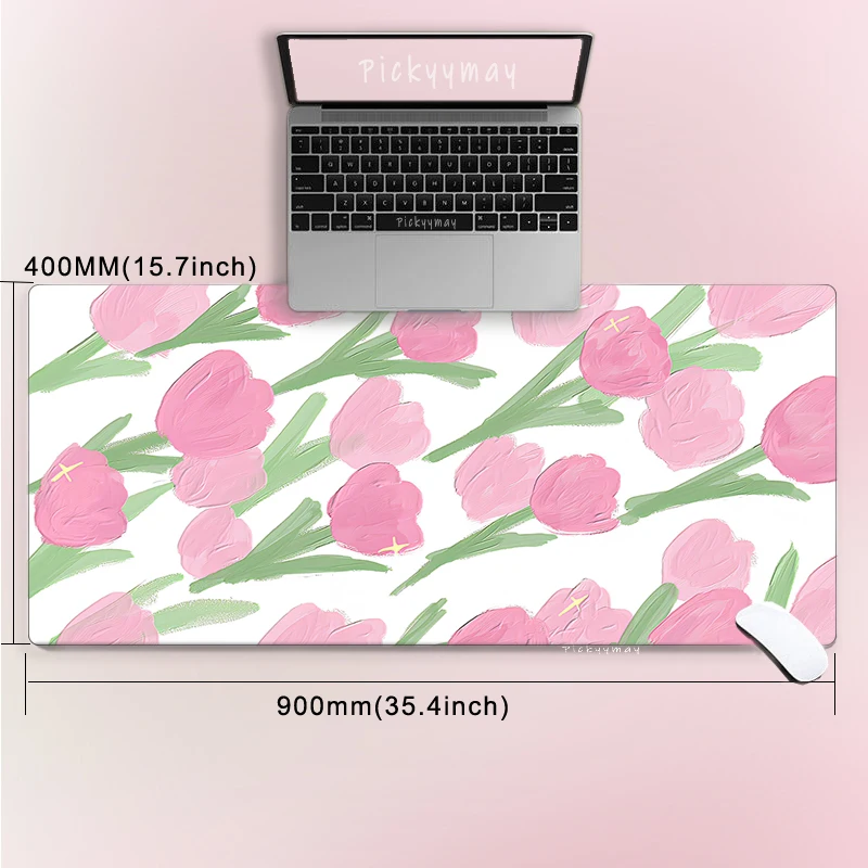 Cute Mouse Pad Large Pink Flower Table Computer Mousepad Soft Mause Pad Keyboard Student Desk Mat Kawaii Office Accessories
Cute Mouse Pad Large Pink Flower Table Computer Mousepad Soft Mause Pad Keyboard Student Desk Mat Kawaii Office Accessories