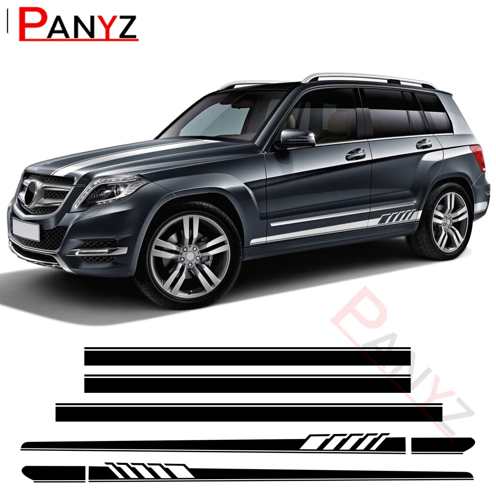 Edition 1 Stripes Kit Side Skirt Decal For Mercedes Benz GLE GLK ML Class AMG W164 W166 GLE350 GLE400 GLK350 ML350 Accessories
Edition 1 Stripes Kit Side Skirt Decal For Mercedes Benz GLE GLK ML Class AMG W164 W166 GLE350 GLE400 GLK350 ML350 Accessories
