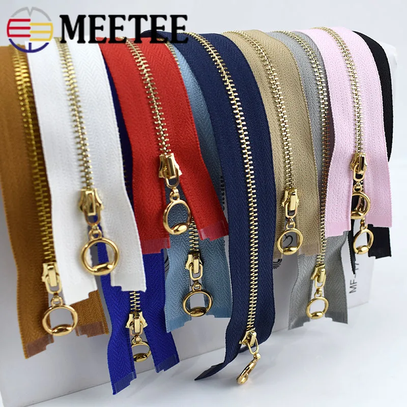 2/5Pcs 3# Metal Zippers Open End 40-70cm Zips O Ring Puller Repair Kit Sewing Clothes Bag DIY Tailoring Materials Accessories
2/5Pcs 3# Metal Zippers Open End 40-70cm Zips O Ring Puller Repair Kit Sewing Clothes Bag DIY Tailoring Materials Accessories