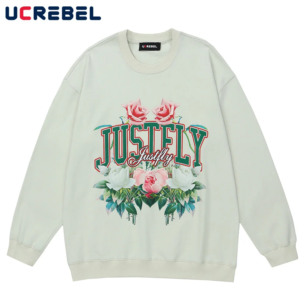 Floral Print Casual Sweatshirts Mens Streetwear Dome Loose Sports Pullover Autumn High Street Shoulder Drop Long Sleeve Top Men
Floral Print Casual Sweatshirts Mens Streetwear Dome Loose Sports Pullover Autumn High Street Shoulder Drop Long Sleeve Top Men