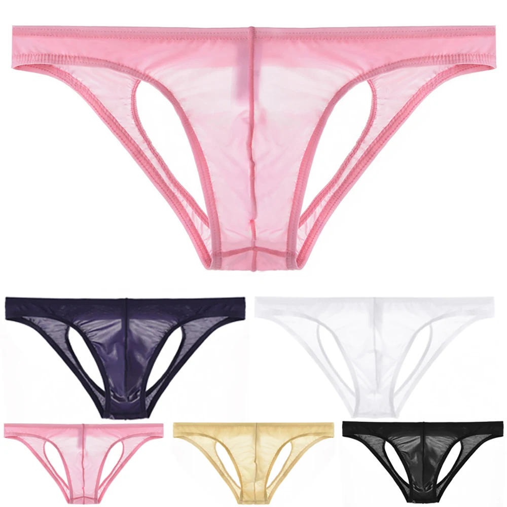 See Through Briefs Men Sexy Low Waist Underwear Bugle Pouch Underpants Breathable Ultra-Thin Panties Transparent Underwear
See Through Briefs Men Sexy Low Waist Underwear Bugle Pouch Underpants Breathable Ultra-Thin Panties Transparent Underwear