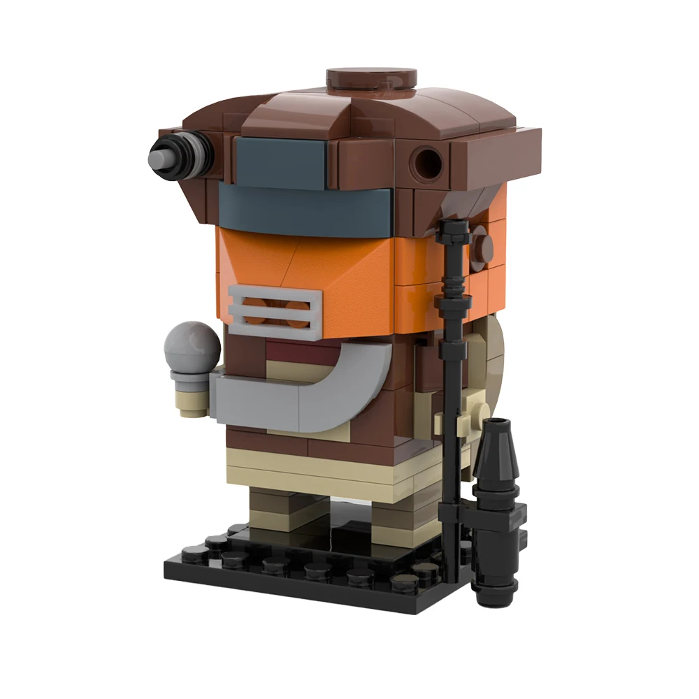 MOC Space Wars Bounty-Huntered Soldier Brickheadz Building Blocks Custom Boushhed Set Idea Assemble Figures Bricks Toys Gifts
MOC Space Wars Bounty-Huntered Soldier Brickheadz Building Blocks Custom Boushhed Set Idea Assemble Figures Bricks Toys Gifts