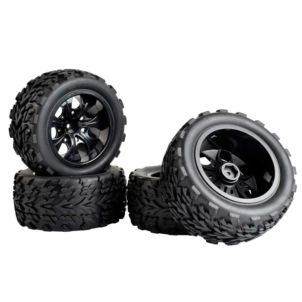 4PCS HSP Truck Wheel Tires D128mm Rubber Tire Wheels in 12mm Hex Adapter for 1/10 94111 94188 Off-road RC Cars 
4PCS HSP Truck Wheel Tires D128mm Rubber Tire Wheels in 12mm Hex Adapter for 1/10 94111 94188 Off-road RC Cars