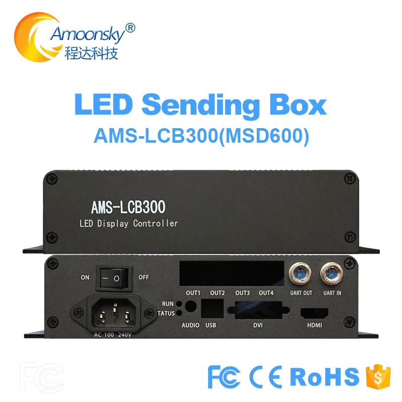 LCB300 control box like MCTRL600 sending box work with NOVASTAR msd600 sending card for led video screen
LCB300 control box like MCTRL600 sending box work with NOVASTAR msd600 sending card for led video screen