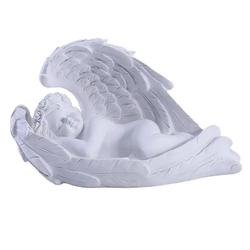 White Angel Figurine Cherubs Statue Decor Christmas Memorial Sculpture Sleeping Baby Angel Statue Lying Angel Statue
White Angel Figurine Cherubs Statue Decor Christmas Memorial Sculpture Sleeping Baby Angel Statue Lying Angel Statue