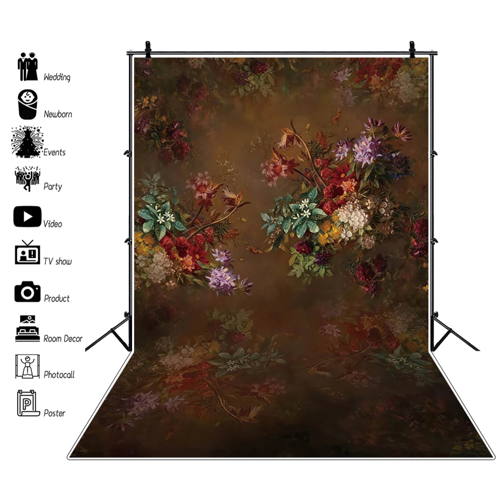 Laeacco цветочный фон для портретной фотосъемки новорожденных малышей абстрактная Текстура Цветок День рождения ребенок душ фон для фотостуд... 
Laeacco цветочный фон для портретной фотосъемки новорожденных малышей абстрактная Текстура Цветок День рождения ребенок душ фон для фотостуд...