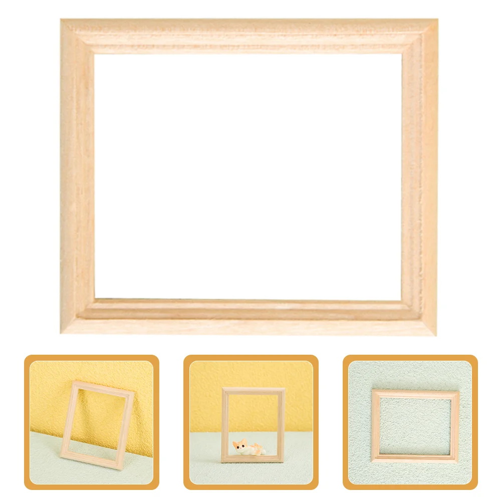2 Pcs Miniature Photo Frame Micro Landscape Decors Manual Wood Decoration Wooden Picture Frames Crafts Tiny House Locker
2 Pcs Miniature Photo Frame Micro Landscape Decors Manual Wood Decoration Wooden Picture Frames Crafts Tiny House Locker