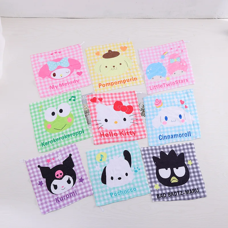 Sanriod Kuromi Hellokitty серия Cinnamoroll аниме Kawaii ручная работа маленькое квадратное полотенце впитывающее подвесное полотенце
Sanriod Kuromi Hellokitty серия Cinnamoroll аниме Kawaii ручная работа маленькое квадратное полотенце впитывающее подвесное полотенце
