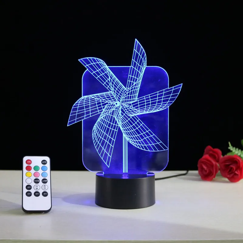 Вращающаяся мельница, ночник, 3D иллюзионная лампа для детской комнаты, украшение, прикроватный сенсорный светильник, светодиодный неоновый...
Вращающаяся мельница, ночник, 3D иллюзионная лампа для детской комнаты, украшение, прикроватный сенсорный светильник, светодиодный неоновый...