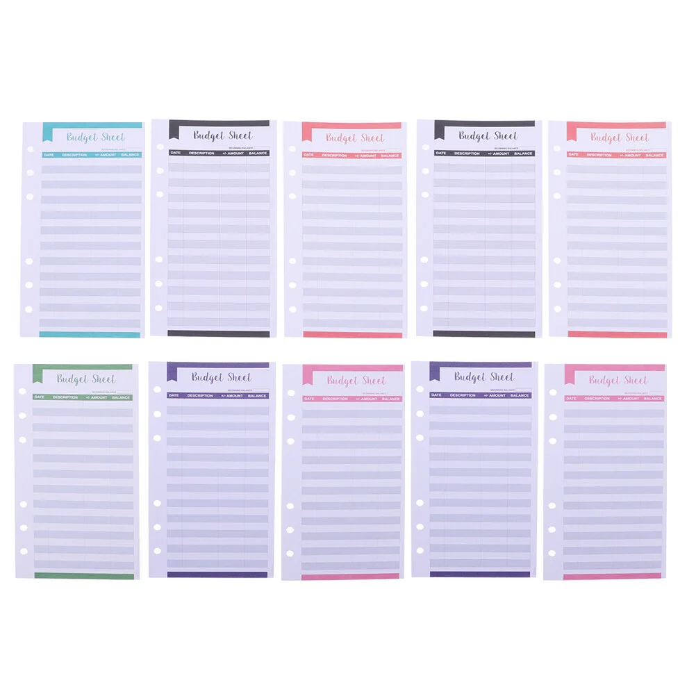 40 Pcs Budget Card Pocket Wallet Business Sheet Wallet Planner Expense Double Offset Paper Tracking Helper Creative Office
40 Pcs Budget Card Pocket Wallet Business Sheet Wallet Planner Expense Double Offset Paper Tracking Helper Creative Office