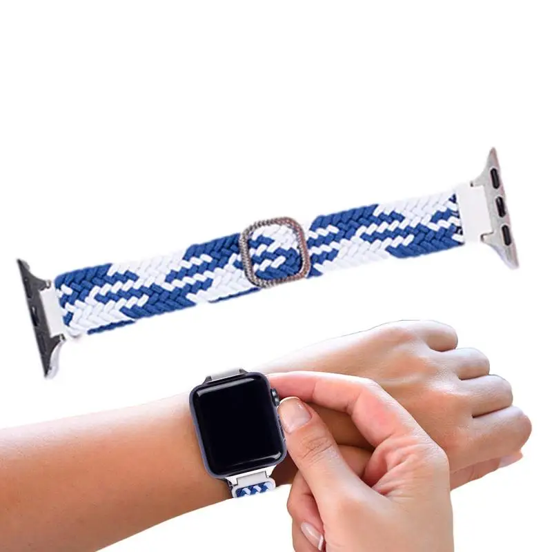 Replacement Watchband Compatible With AppleWatch Band Durable Braided Wristband For Women And Men Lightweight Strap
Replacement Watchband Compatible With AppleWatch Band Durable Braided Wristband For Women And Men Lightweight Strap