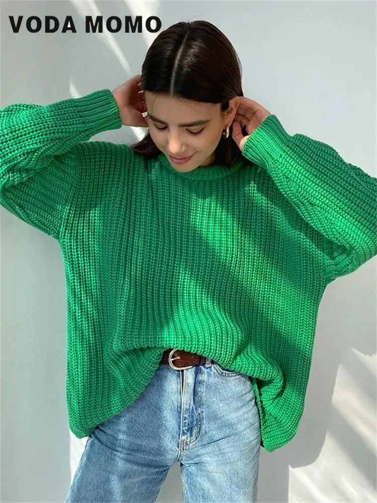 Casual Solid Sweaters Women Fashion Female Women's Knitted Thicken Pullovers Sweater Autumn Winter Sweater Women Long Sleeve
Casual Solid Sweaters Women Fashion Female Women's Knitted Thicken Pullovers Sweater Autumn Winter Sweater Women Long Sleeve