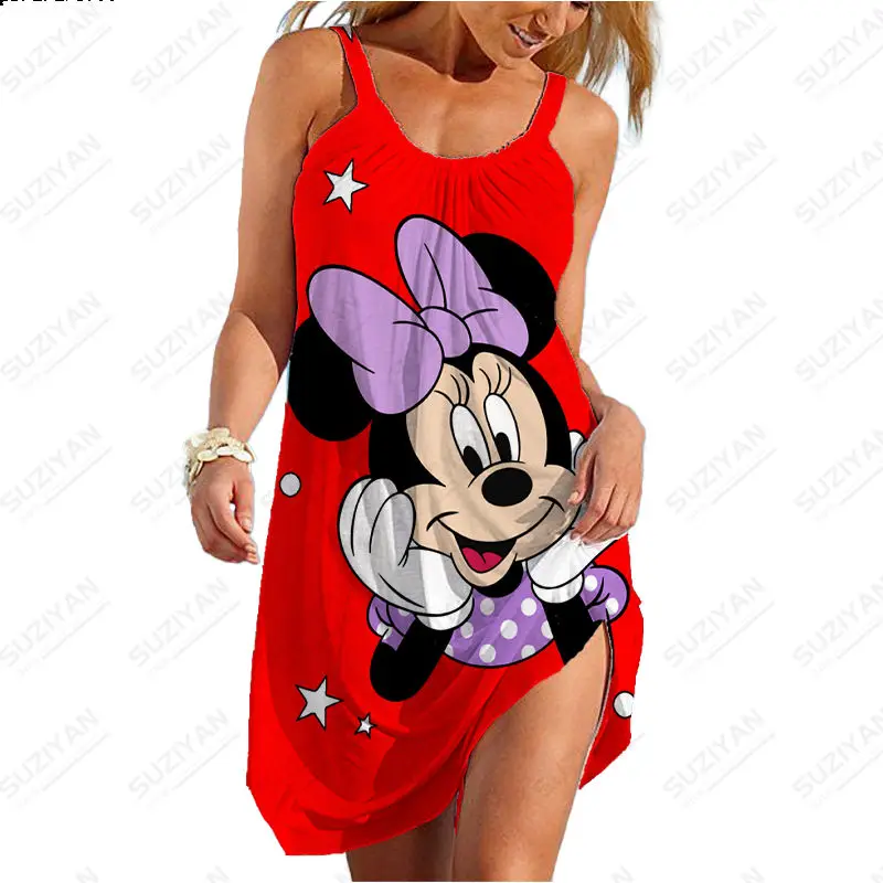 Disney Minnie Cute 2023 New Casual Dress Women's Elastic Strap Dress Loose and Comfortable Long Dress Plus Size 3D Print Girls
Disney Minnie Cute 2023 New Casual Dress Women's Elastic Strap Dress Loose and Comfortable Long Dress Plus Size 3D Print Girls