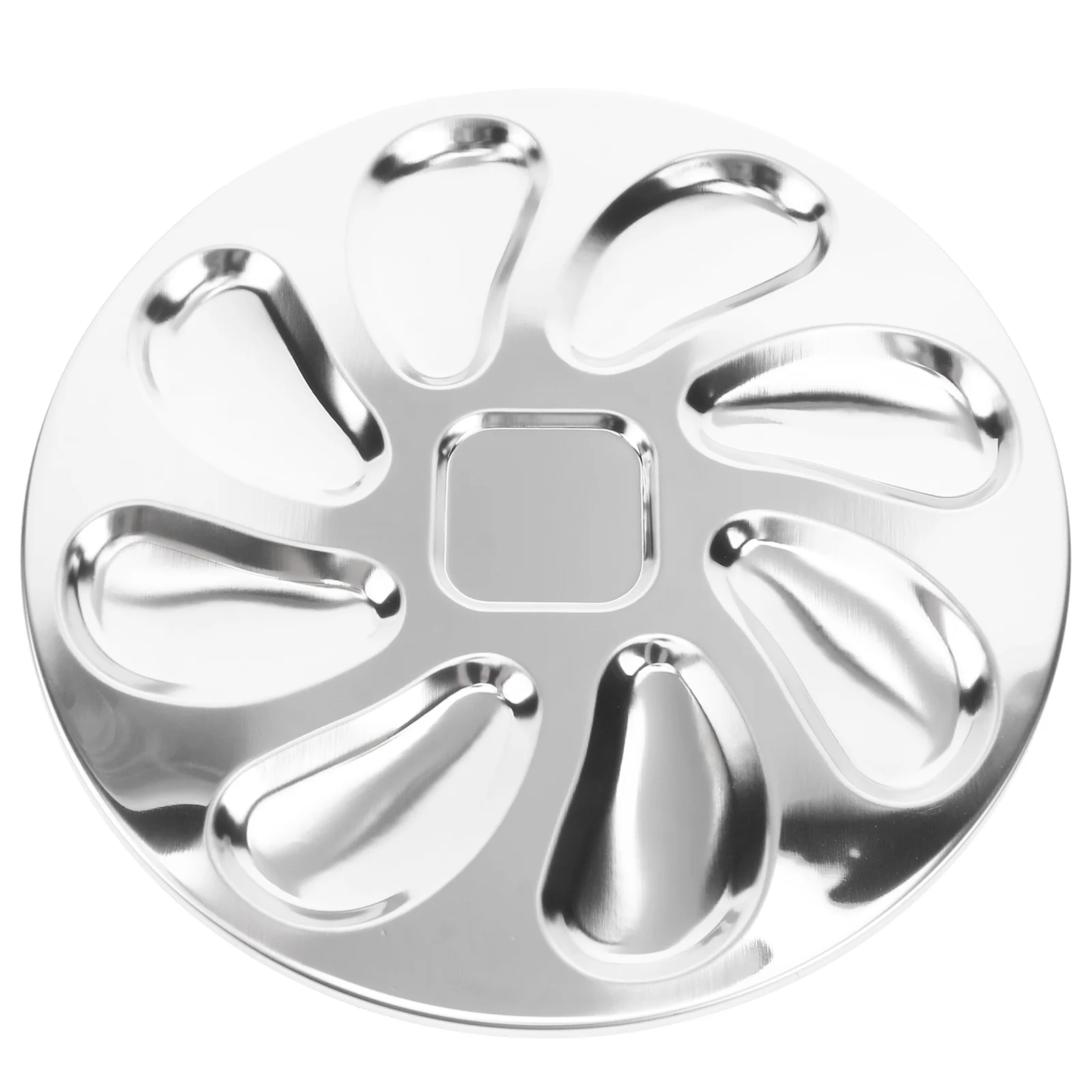 Oyster Plate Pan Servingdish Platter Escargot Oysters Sauce Snail Seafood Tray Shell Dining Baking Metal French Compartment
Oyster Plate Pan Servingdish Platter Escargot Oysters Sauce Snail Seafood Tray Shell Dining Baking Metal French Compartment