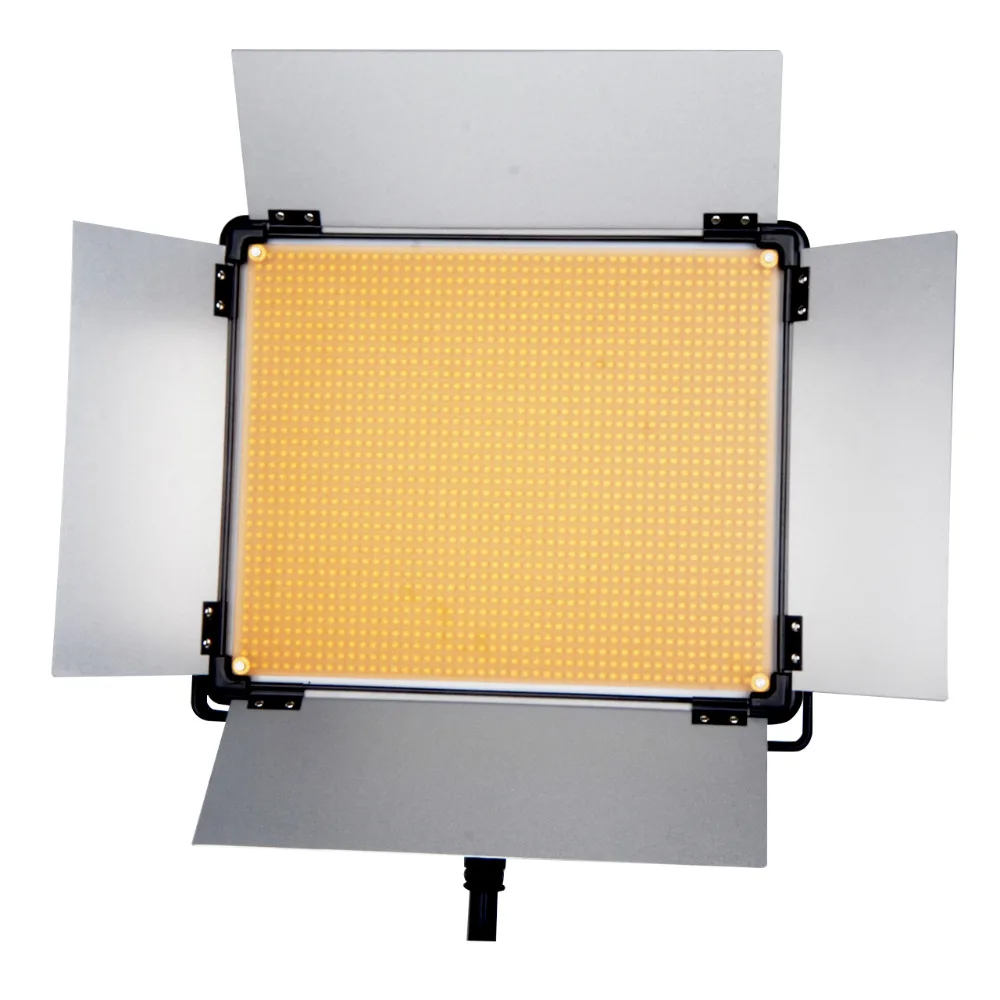 Dison D-1080 Bi Color LED Photography Lighting Panel, Continuous Lighting Photo Studio Video Film Lighting Panel With Barndoors
Dison D-1080 Bi Color LED Photography Lighting Panel, Continuous Lighting Photo Studio Video Film Lighting Panel With Barndoors