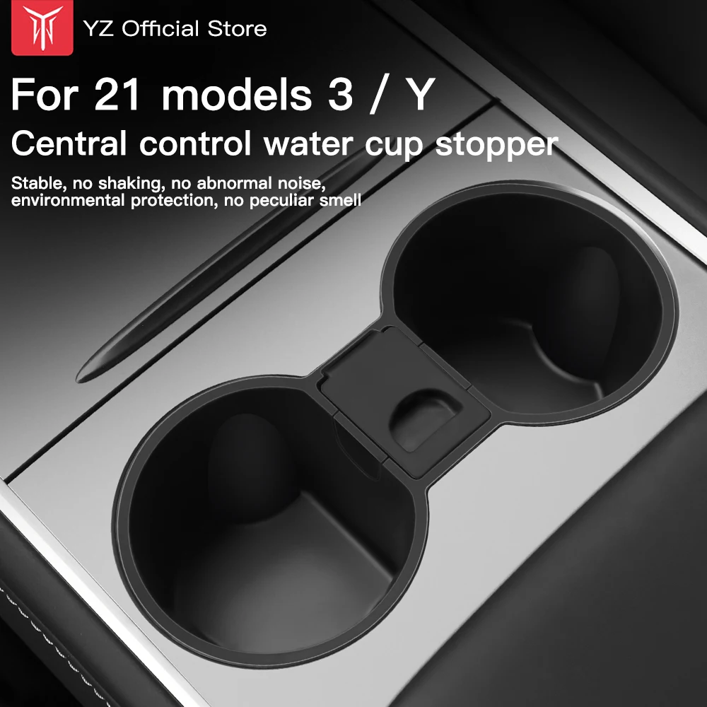 YZ Water Cup Holder Storage Box For Tesla Model 3 Y Center Console Cup Waterproof Non-slip Coasters Car Accessories 2021-2022
YZ Water Cup Holder Storage Box For Tesla Model 3 Y Center Console Cup Waterproof Non-slip Coasters Car Accessories 2021-2022