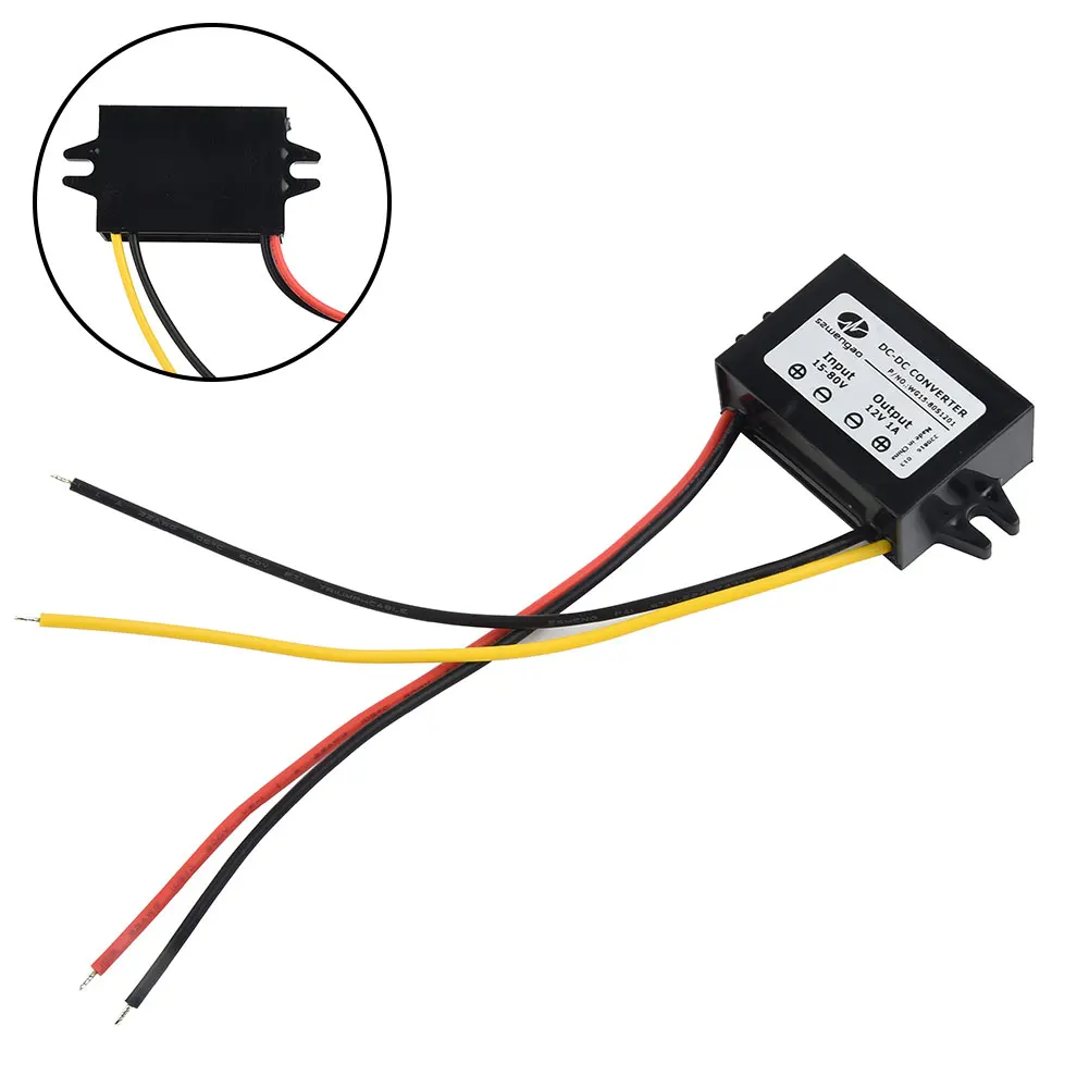 Долговечный понижающий модуль преобразователя, WG15-80S1201 Waterproof 15-80VDC 24V/36V/48V/60V DC ABS, огнестойкий корпус
Долговечный понижающий модуль преобразователя, WG15-80S1201 Waterproof 15-80VDC 24V/36V/48V/60V DC ABS, огнестойкий корпус