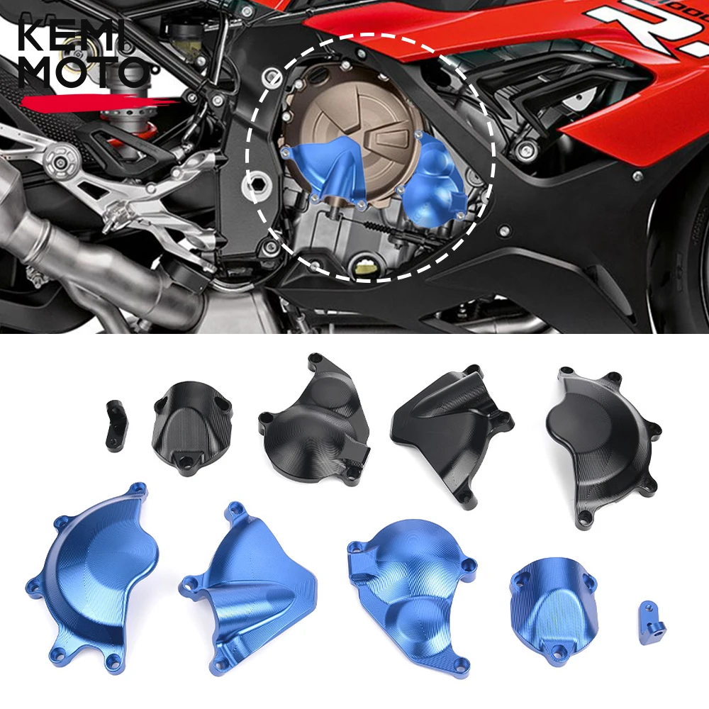 For BMW S1000RR 2021 Engine Cover Stator Case Guard Slider Protector Set S 1000RR 2019 2020 S1000XR Parts Motorcycle Accessories
For BMW S1000RR 2021 Engine Cover Stator Case Guard Slider Protector Set S 1000RR 2019 2020 S1000XR Parts Motorcycle Accessories