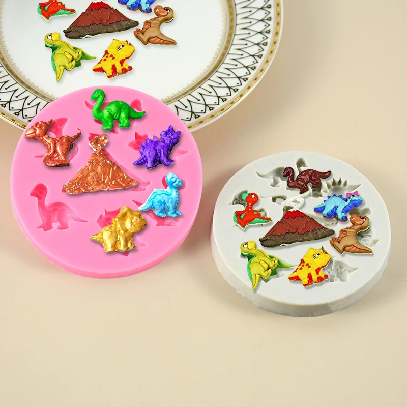 Dinosaur Silicone Mold Creative Baking Mould Sugar Chocolate Fondant Soap Mold Jungle Theme Party DIY Cake Decorating Tools 7z
Dinosaur Silicone Mold Creative Baking Mould Sugar Chocolate Fondant Soap Mold Jungle Theme Party DIY Cake Decorating Tools 7z