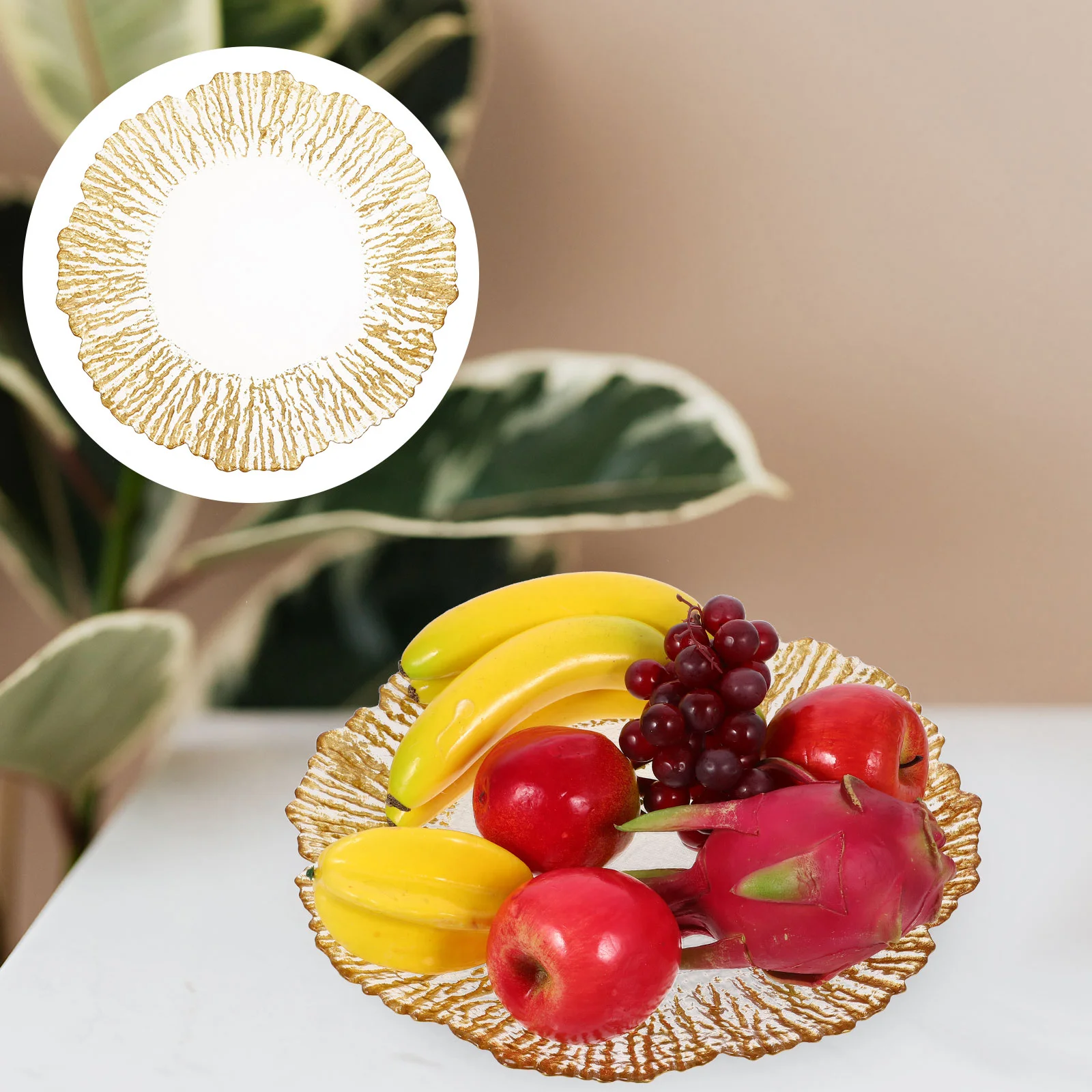 Glass Fruit Bowl Bowls Table Centerpiece Candy Tray Footed Fruits Dishes Decorative Modern Gold
Glass Fruit Bowl Bowls Table Centerpiece Candy Tray Footed Fruits Dishes Decorative Modern Gold
