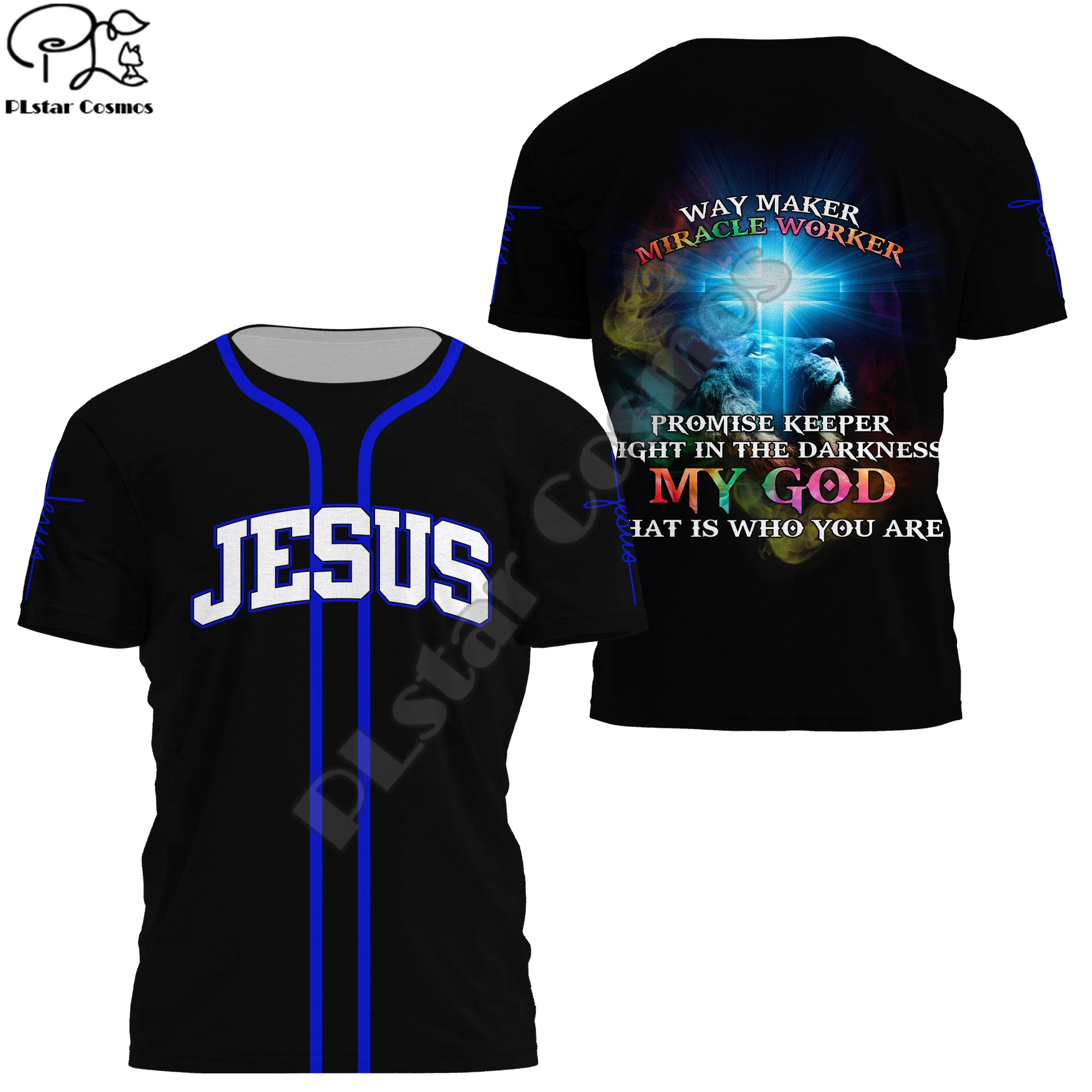 Christian Child Of God Savior Jesus Lion Retro Tattoo 3DPrint Summer Casual Funny T-Shirts Short Sleeves Unisex Men/Women X2
Christian Child Of God Savior Jesus Lion Retro Tattoo 3DPrint Summer Casual Funny T-Shirts Short Sleeves Unisex Men/Women X2
