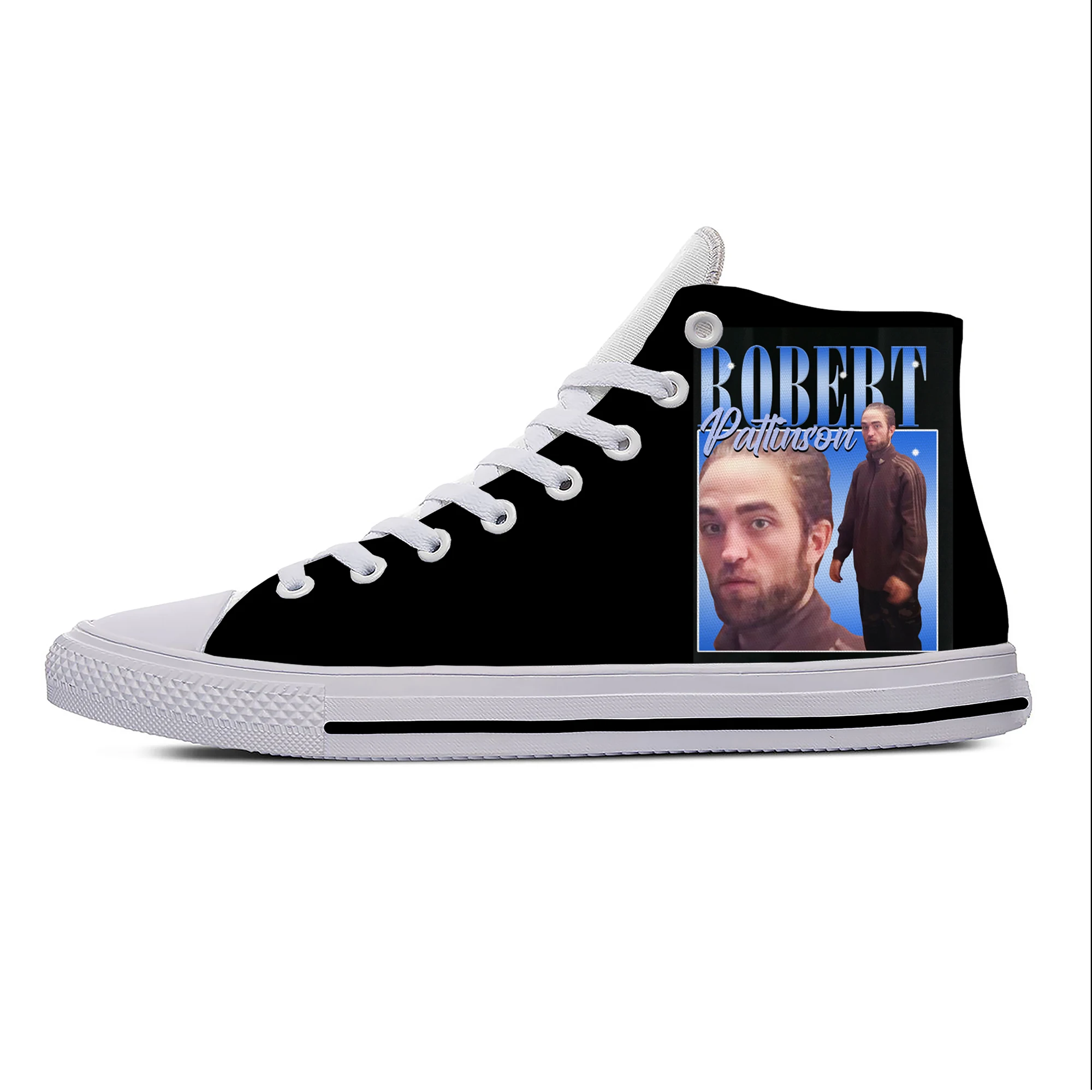 Funny Robert Pattinson Standing Meme High Top Sneakers Mens Womens Teenager Casual Shoes Canvas Running Shoes Lightweight shoe
Funny Robert Pattinson Standing Meme High Top Sneakers Mens Womens Teenager Casual Shoes Canvas Running Shoes Lightweight shoe