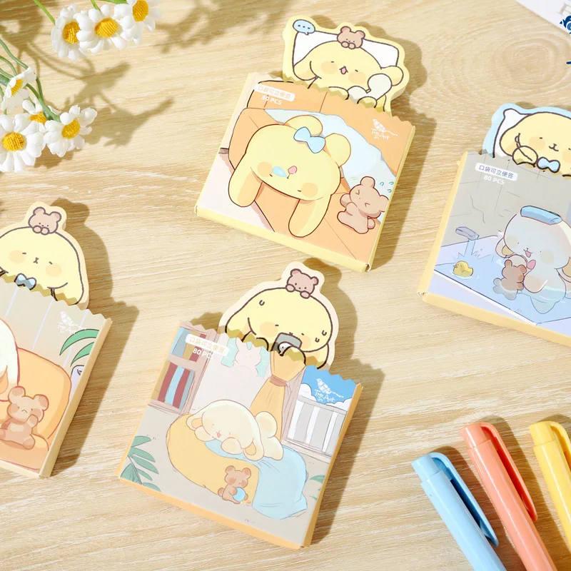 80 Sheets/pack The Birth of Tangyuan Rabbit Single Layer Pocket Can Stand Memo Pad Cartoon Shaped Note Card Student Stationery
80 Sheets/pack The Birth of Tangyuan Rabbit Single Layer Pocket Can Stand Memo Pad Cartoon Shaped Note Card Student Stationery