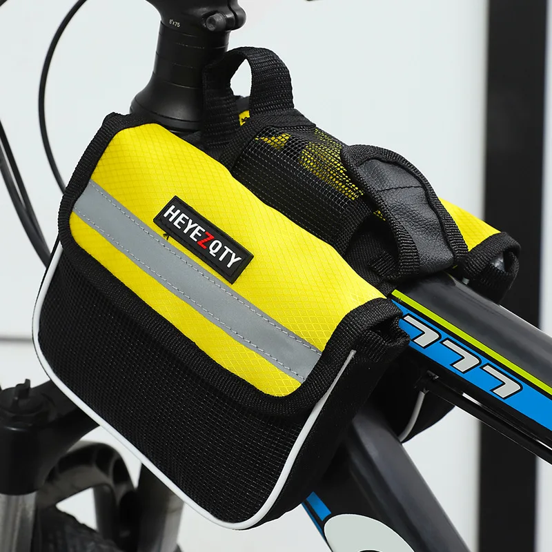 Bicycle Front Tube Bag Portable Reflective Ultralight Bag Outdoor Cycling Waterproof Large Capacity Storage Bicycle Accessories
Bicycle Front Tube Bag Portable Reflective Ultralight Bag Outdoor Cycling Waterproof Large Capacity Storage Bicycle Accessories