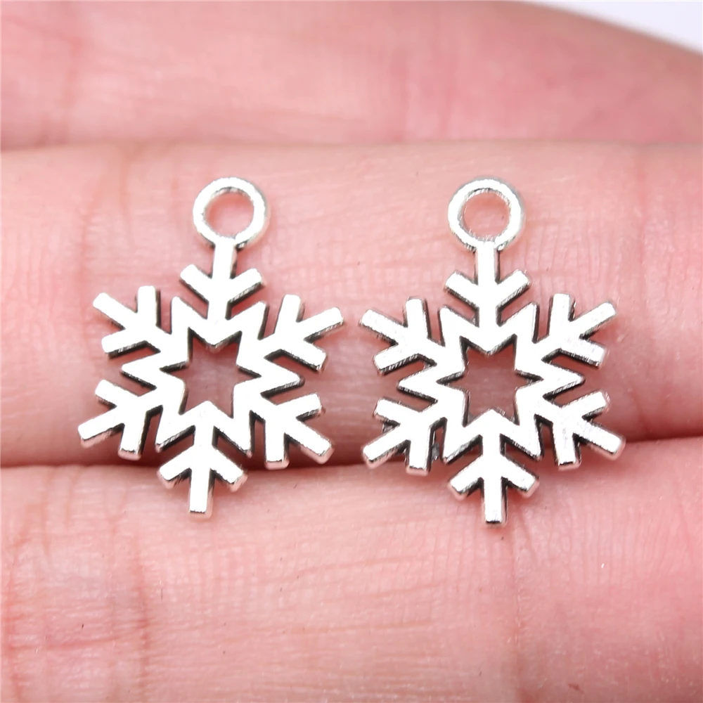 300pcs Charms Wholesale 19x14mm Snowflake Charms Wholesale DIY Jewelry Findings Antique Silver Color Alloy Charms
300pcs Charms Wholesale 19x14mm Snowflake Charms Wholesale DIY Jewelry Findings Antique Silver Color Alloy Charms