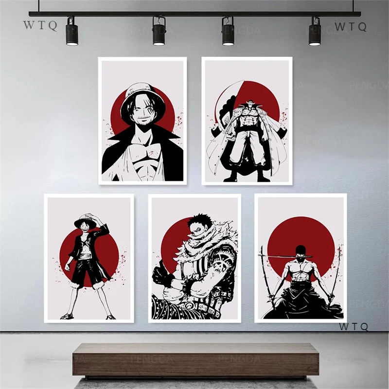 Canvas Painting Japan Anime One Piece Classic Character Zoro Luffy Poster HD Mural Boy Bedroom Home Decoration Gifts
Canvas Painting Japan Anime One Piece Classic Character Zoro Luffy Poster HD Mural Boy Bedroom Home Decoration Gifts