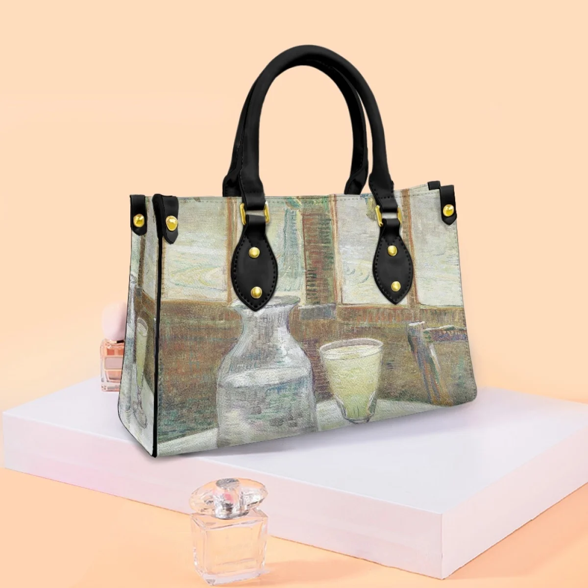 Vincent Oil Paintings Women's Shoulder Bag Vintage Style Teen Girls Tote Bags Luxurious Leather Handbag Women Latest Bag
Vincent Oil Paintings Women's Shoulder Bag Vintage Style Teen Girls Tote Bags Luxurious Leather Handbag Women Latest Bag