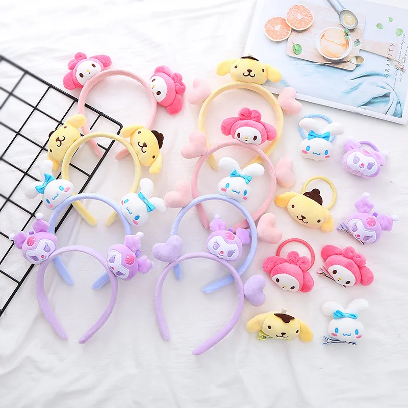 Sanrios Hellokittty головной убор мультфильм Cinnamoroll Melody мыть головной убор лицо аниме милая девочка сердце помпон пурин аксессуары для волос
Sanrios Hellokittty головной убор мультфильм Cinnamoroll Melody мыть головной убор лицо аниме милая девочка сердце помпон пурин аксессуары для волос