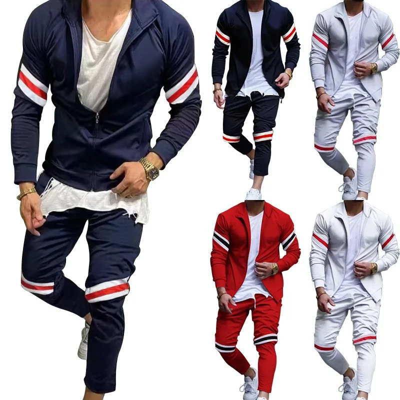 2022 new Men's Slim Fit Sports Long Sleeve Cardigan Sweater Arm Fashion Casual Pants Trendy Suit
2022 new Men's Slim Fit Sports Long Sleeve Cardigan Sweater Arm Fashion Casual Pants Trendy Suit
