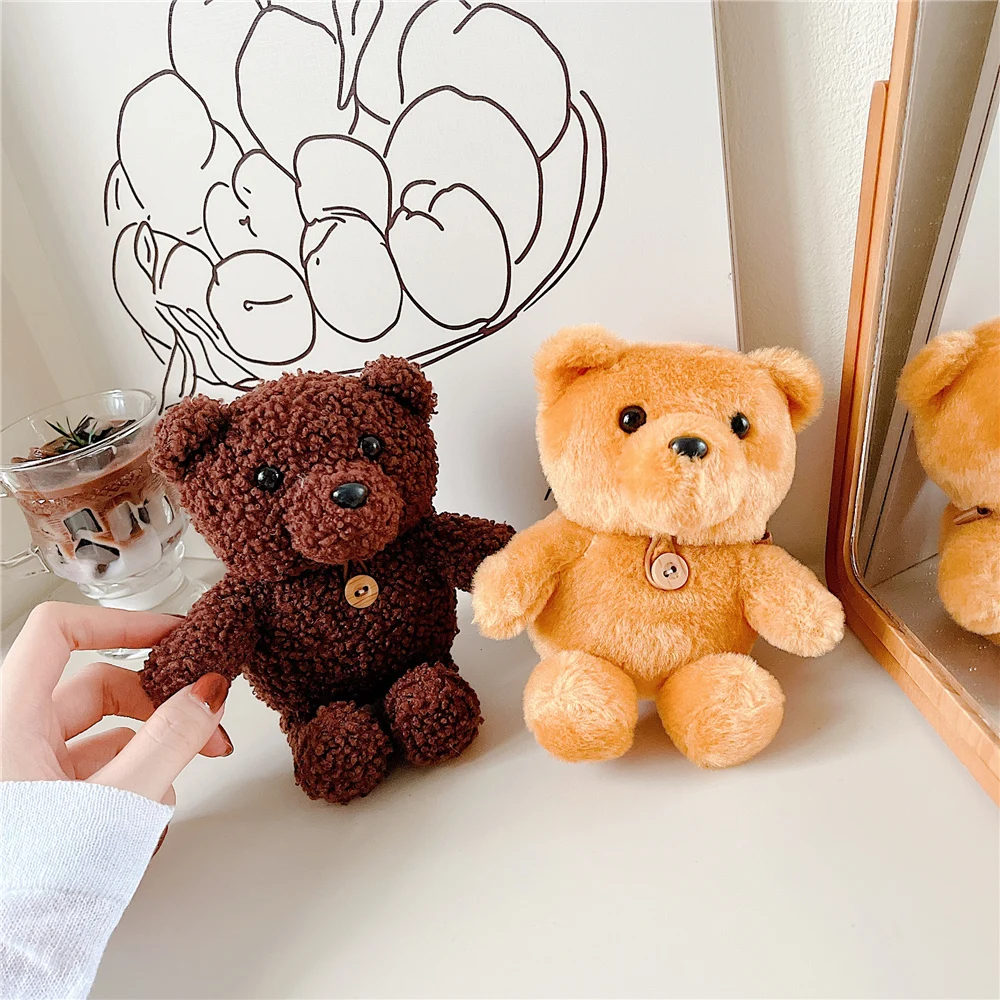 For airpods pro 2 Cartoon Plush Teddy Bear pig Protector case For Airpods 1 2 3 Pro cover Protector Headset Storage Box cases
For airpods pro 2 Cartoon Plush Teddy Bear pig Protector case For Airpods 1 2 3 Pro cover Protector Headset Storage Box cases