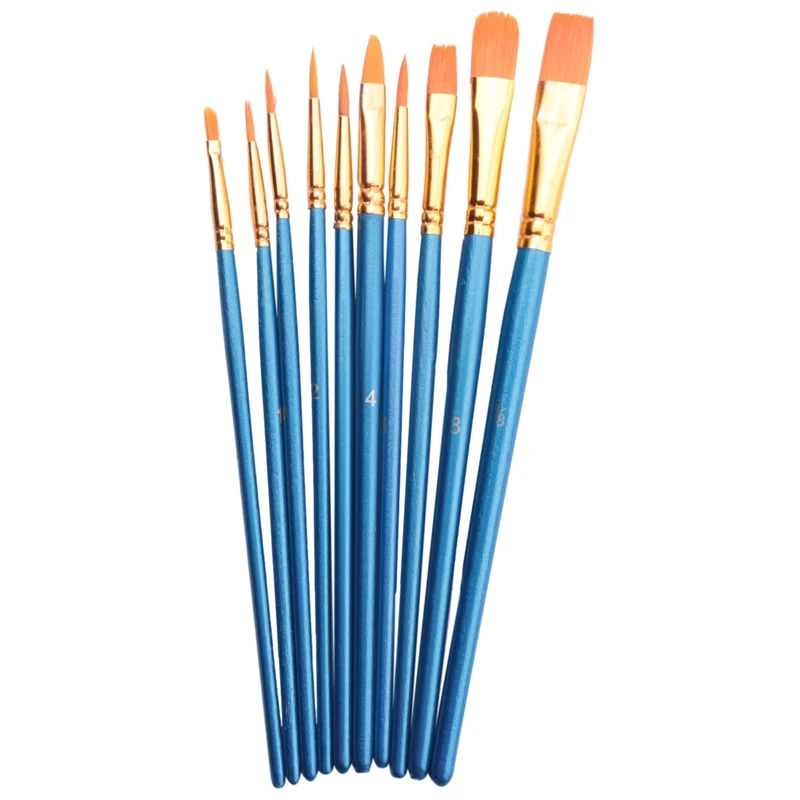 100 Pieces Paint Brush Set Professional Paint Brushes Artist For Watercolor Oil Acrylic Painting (10-Pack 100PCS)
100 Pieces Paint Brush Set Professional Paint Brushes Artist For Watercolor Oil Acrylic Painting (10-Pack 100PCS)