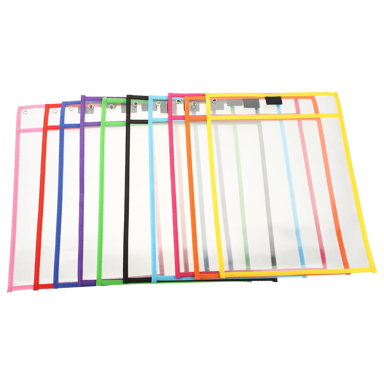 10 Pcs Clear Protective Film File Supply Students Dry Erase Pocket Daily Use Pvc Multi-function Child Professional Pockets
10 Pcs Clear Protective Film File Supply Students Dry Erase Pocket Daily Use Pvc Multi-function Child Professional Pockets
