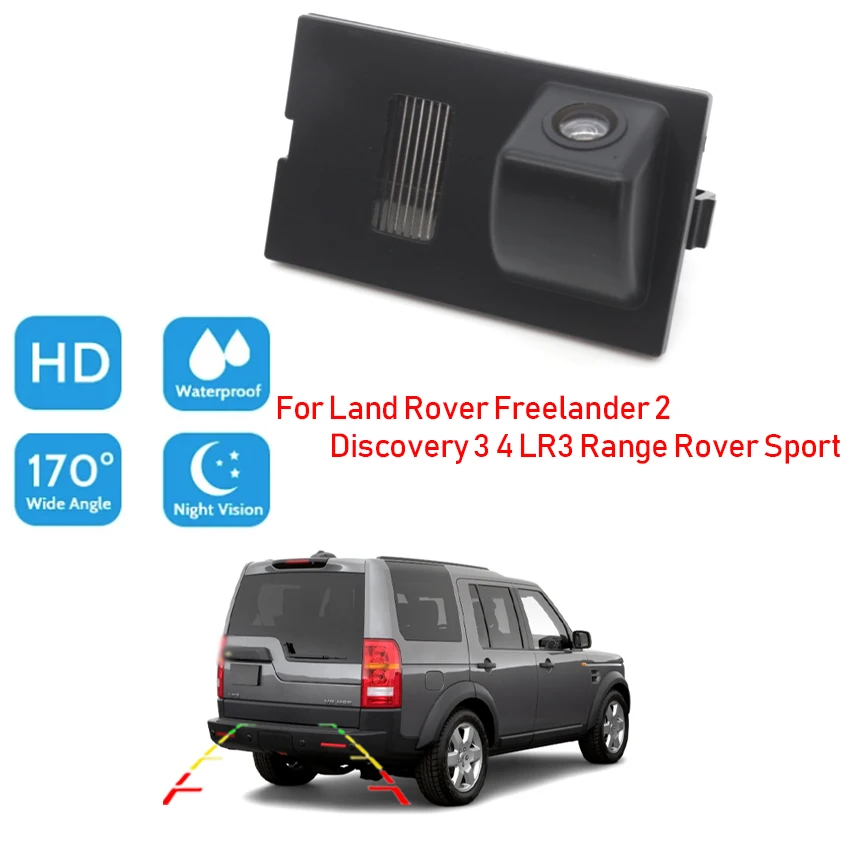 

170° HD CCD Night Vision 1080P Car Rear View Reverse Camera For Land Rover Freelander 2 Discovery 3 4 LR3 Range Rover Sport