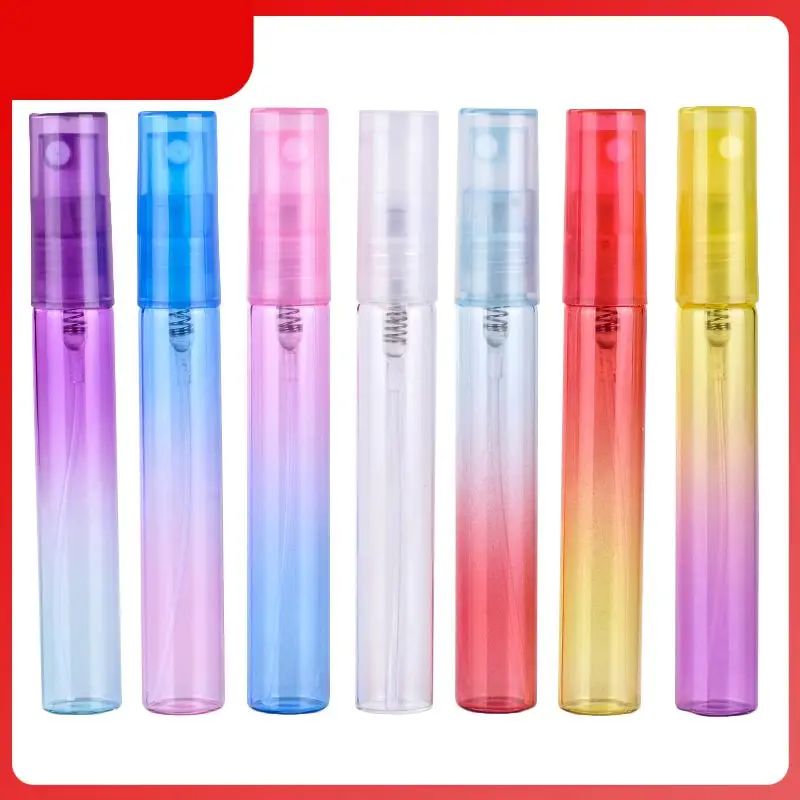 8ML Mini Portable Colorful Glass Bottle With Atomizer Empty Cosmetic Containers For Travel Liquid Dispenser Bottle
8ML Mini Portable Colorful Glass Bottle With Atomizer Empty Cosmetic Containers For Travel Liquid Dispenser Bottle