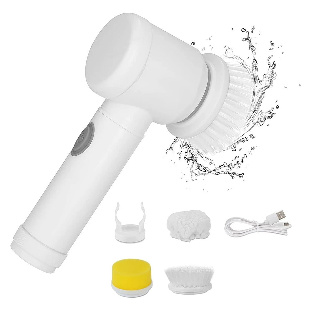 Electric Rotary Cleaning Brush Wireless Kitchen Bathroom Household Cleaning Brush Rechargeable Spin Scrubber
Electric Rotary Cleaning Brush Wireless Kitchen Bathroom Household Cleaning Brush Rechargeable Spin Scrubber